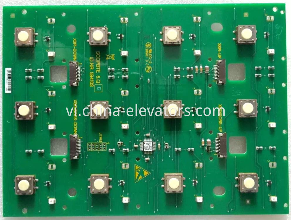 COP Button Board for Schindler 9300 Elevators 594103